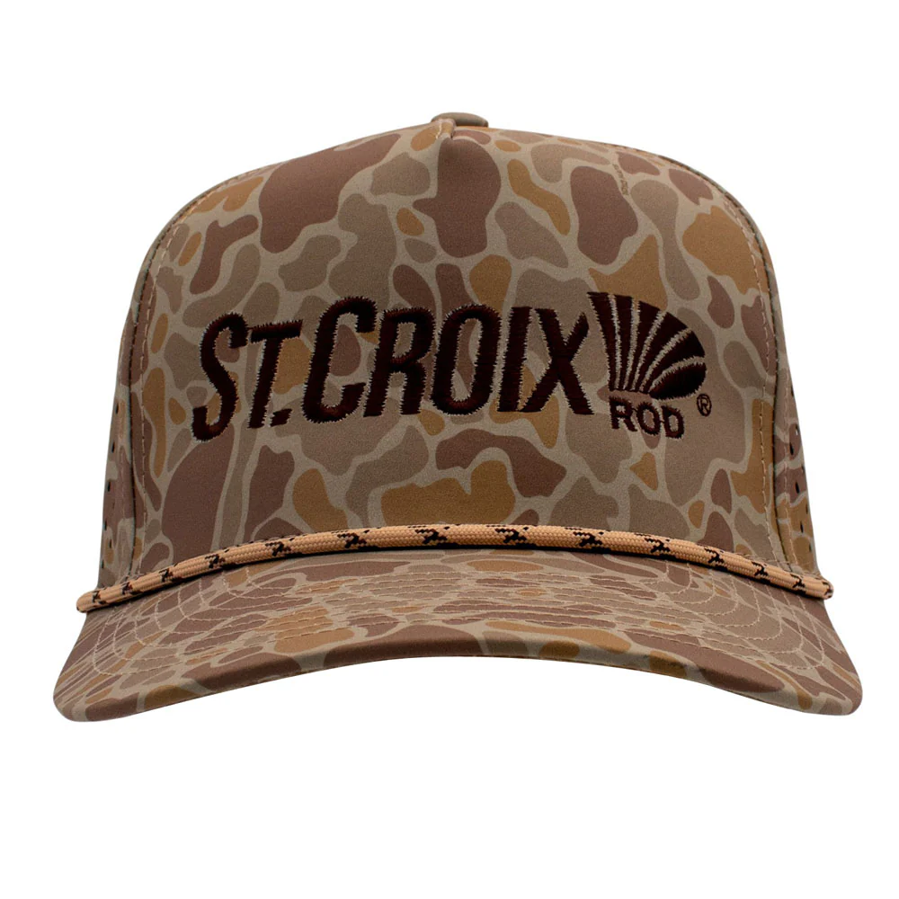 St. Croix 1010 Wild Desert 5 Panel Rope Snapback - Image 2