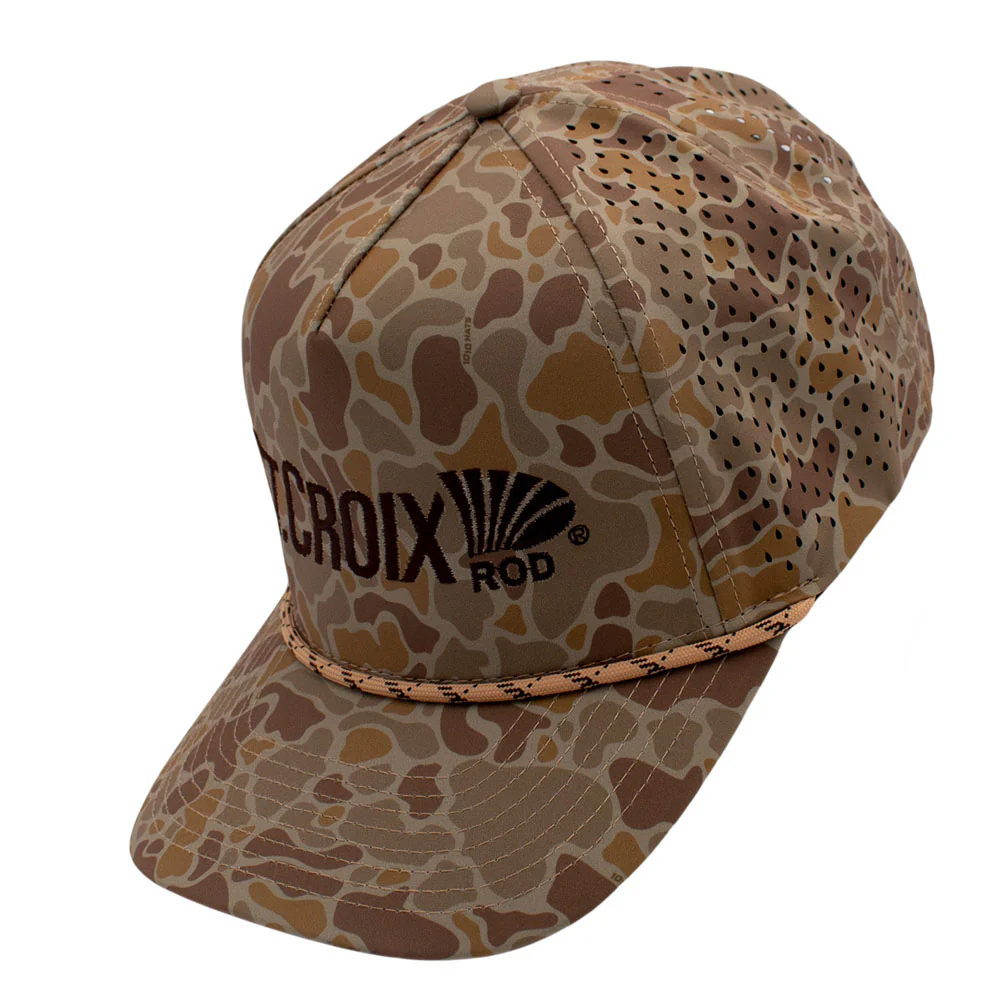 St. Croix 1010 Wild Desert 5 Panel Rope Snapback - Image 3