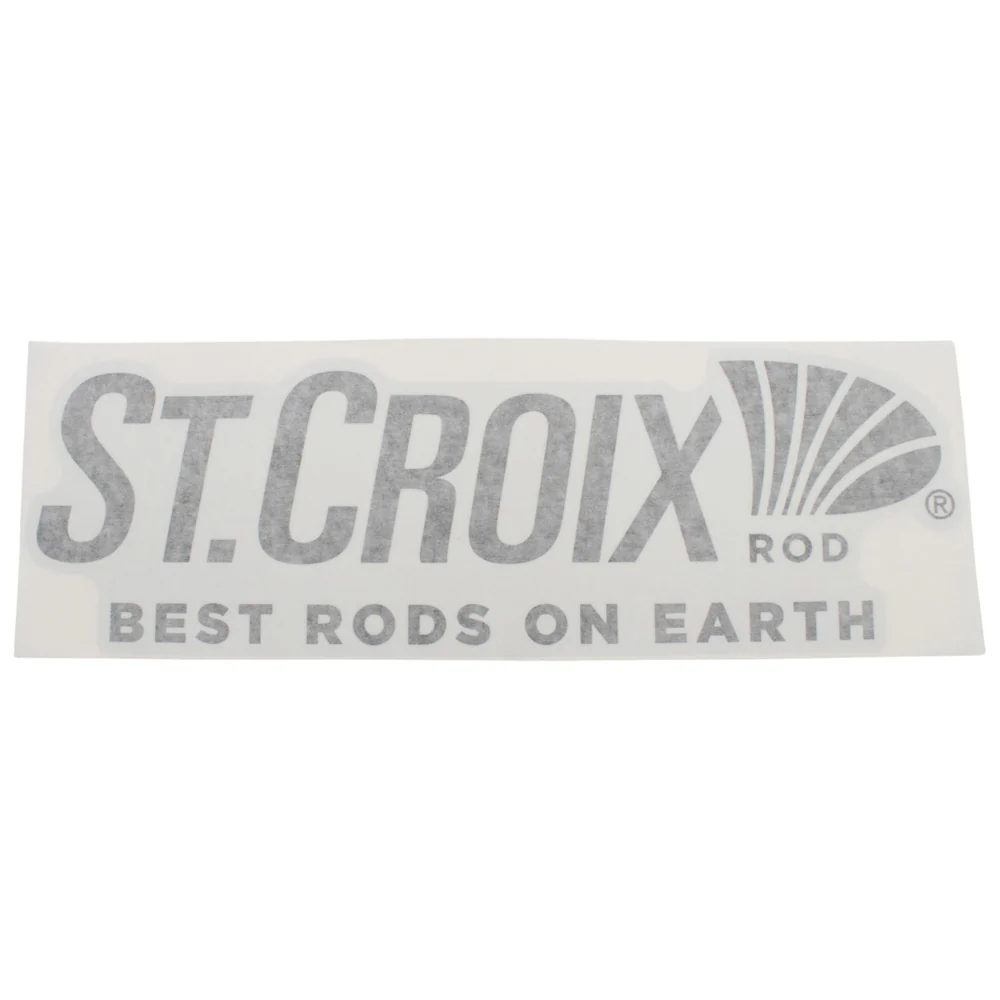12" St. Croix Black Decal - Image 2