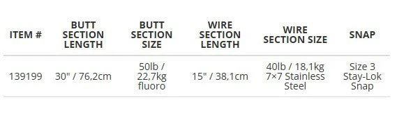 ABSOLUTE PREDATOR FIGURE 8 WIRE LEADER - Image 2