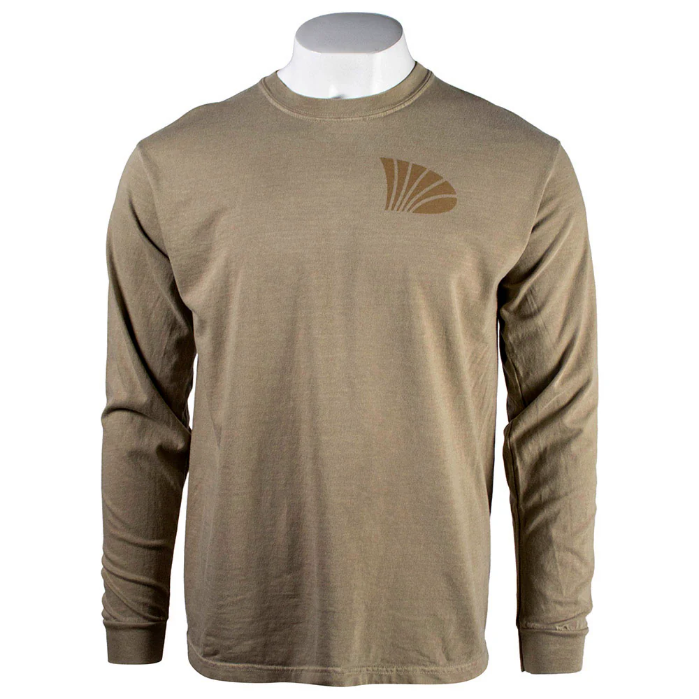 St. Croix Khaki Comfort Colors Long Sleeve
