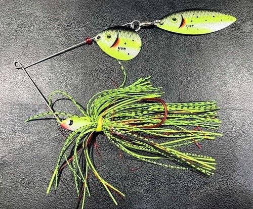 LEENA LURE'S PRO MINNOW SERIES UV SPINNERBAIT - Image 4