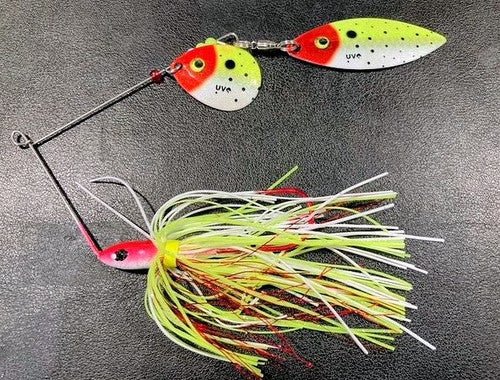 LEENA LURE'S PRO MINNOW SERIES UV SPINNERBAIT - Image 6