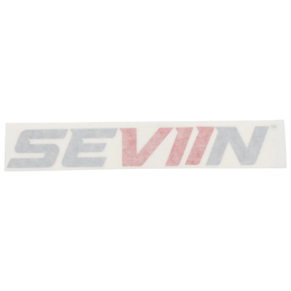 SEVIIN Grey/Red Decal - Image 2
