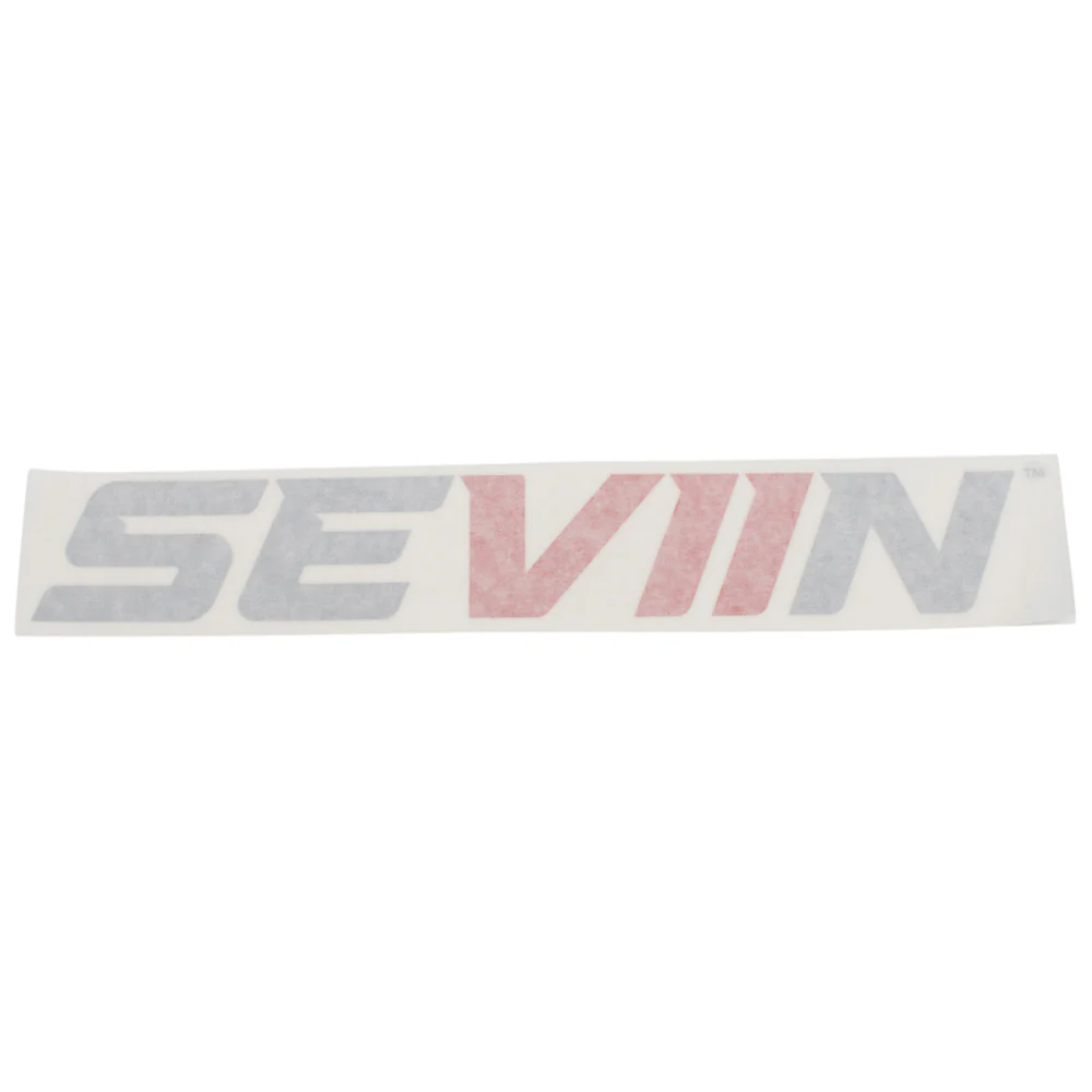 SEVIIN Grey/Red Decal - Image 4