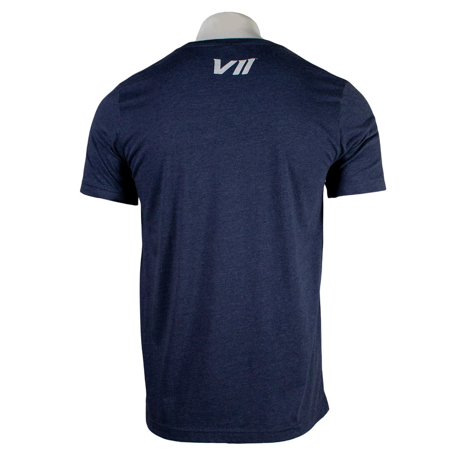 SEVIIN Heather Navy Tee - Image 3