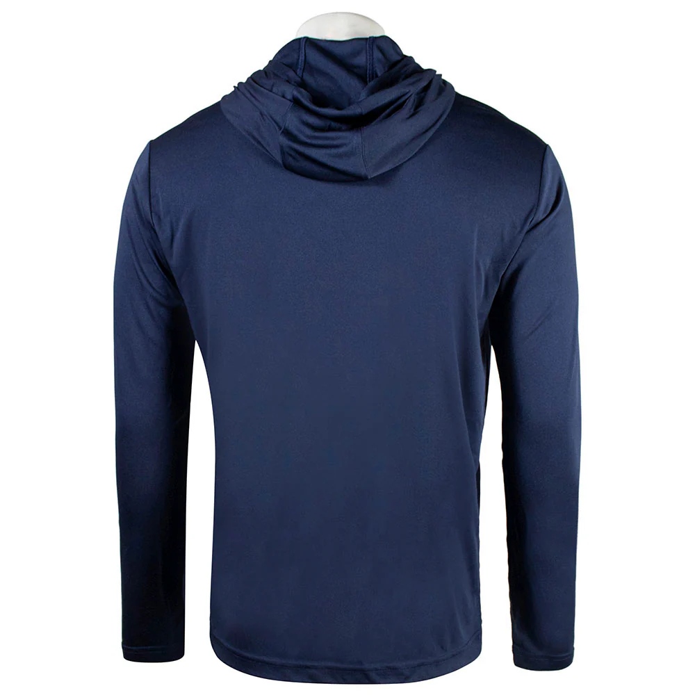 SEVIIN Navy Performance Hooded Long Sleeve - Image 3