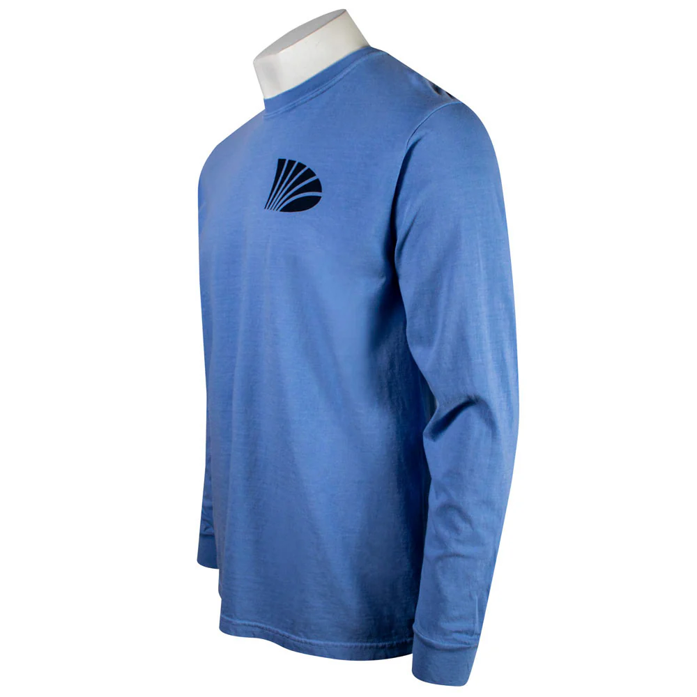 St. Croix Washed Denim Comfort Colors Long Sleeve - Image 2