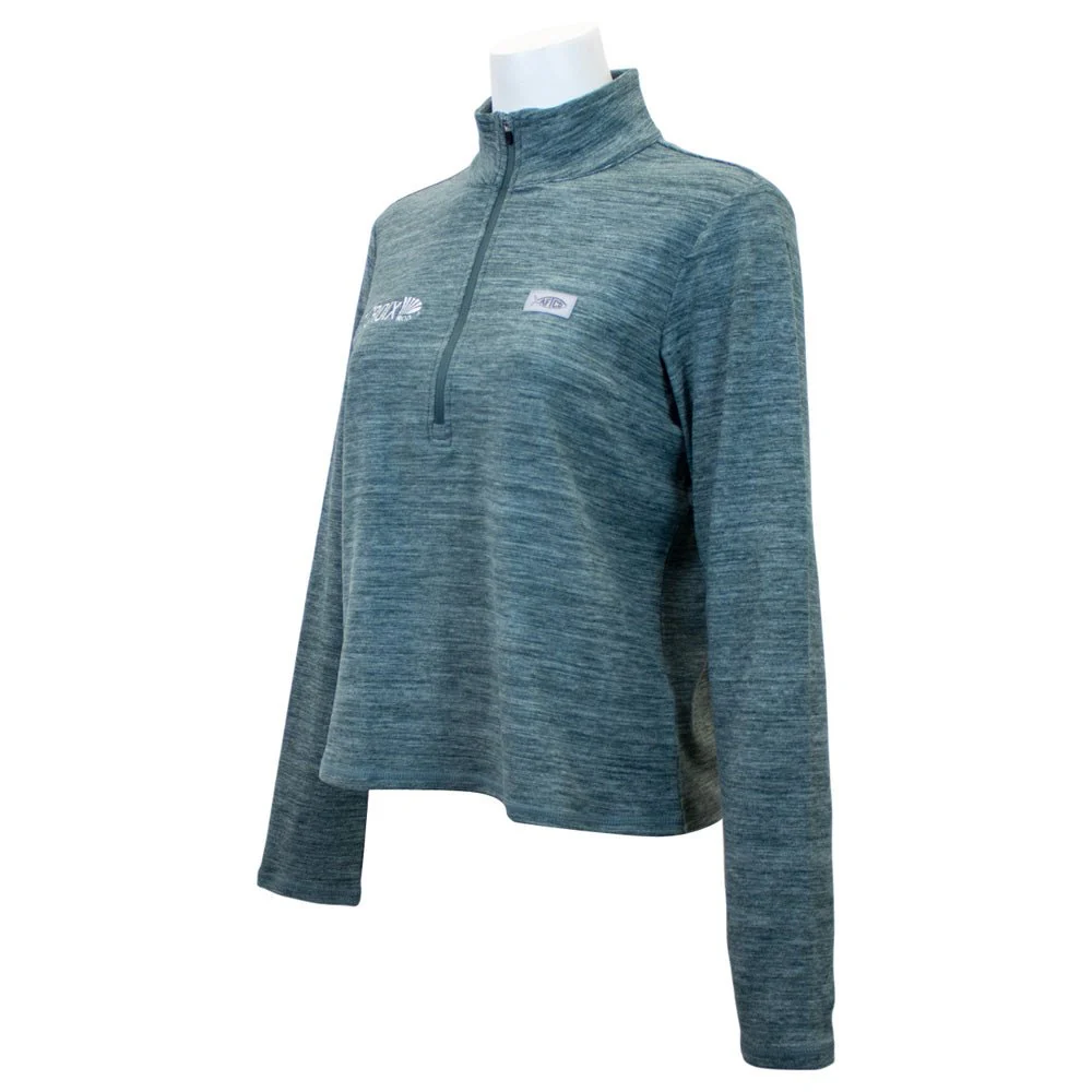 WOMEN'S COASTAL LAYER 1/4 ZIP W/ ST. CROIX LOGO - Image 2